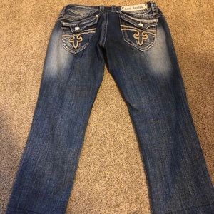 Size 27 Rock Revival capris